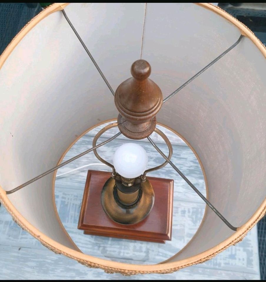 Tischlampe,Kamin Lampe. in Lengerich