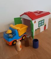 Playmobil 123 Transporter Kipper mit Garage Schuppen Niedersachsen - Buchholz in der Nordheide Vorschau