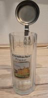 Motiv-Bierkrug mit Zinndeckel (Krombacher Brauerei) Frankfurt am Main - Sachsenhausen Vorschau