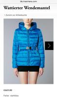 Max Mara Emilia Winter Jacke Daunen royalblau 36 Altona - Hamburg Sternschanze Vorschau