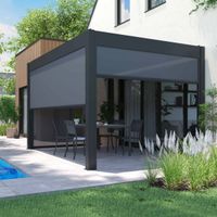 Lamellendach Pergola Pavillon Aluminium Terrassendach Carport 4 m x 3 m Nordrhein-Westfalen - Siegen Vorschau