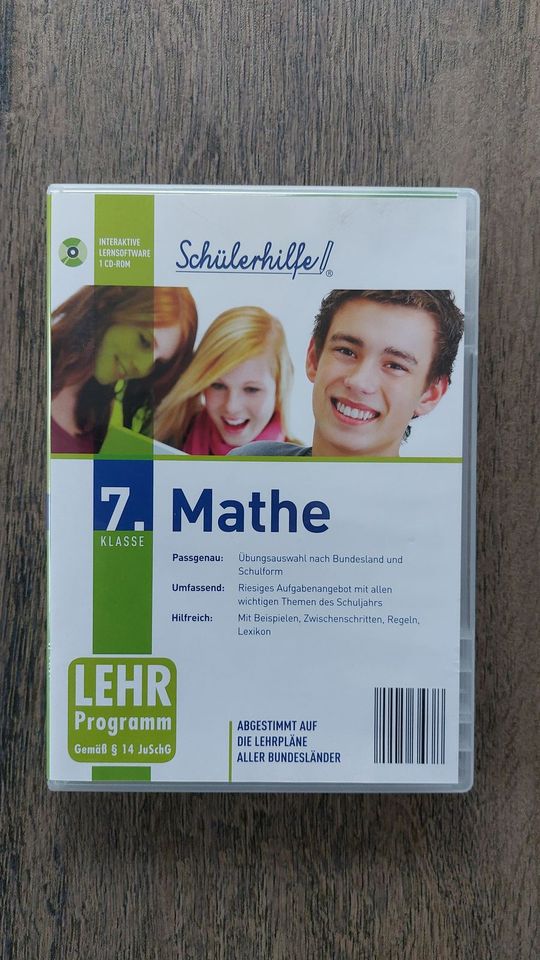 Schülerhilfe Mathematik 7. Klasse | Lerndisc für PC in Isenbüttel