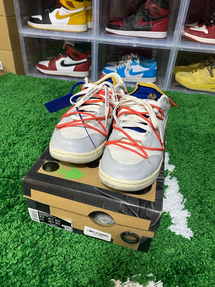 Nike x Off-White Dunk Low Lot 23  43 US9,5 in Aichach
