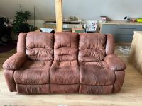 3-Sitzer und 2-Sitzer Sofa mit Liegefunktion, Couch Lederoptik Bayern - Sünching Vorschau