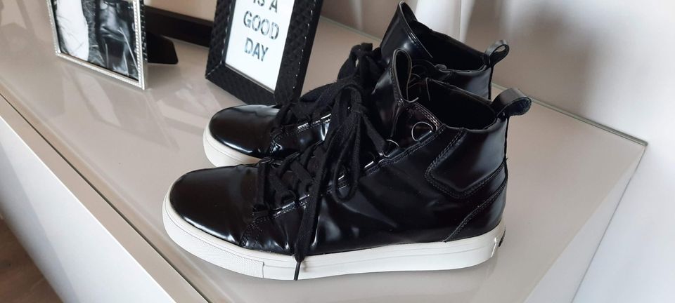 Kennel & Schmenger Sneakers high schwarz Leder Gr. 37 in Petersberg