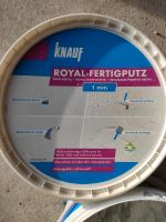 Knauf Royal Fertigputz 1mm 1 1/2 Eimer Sachsen - Delitzsch Vorschau