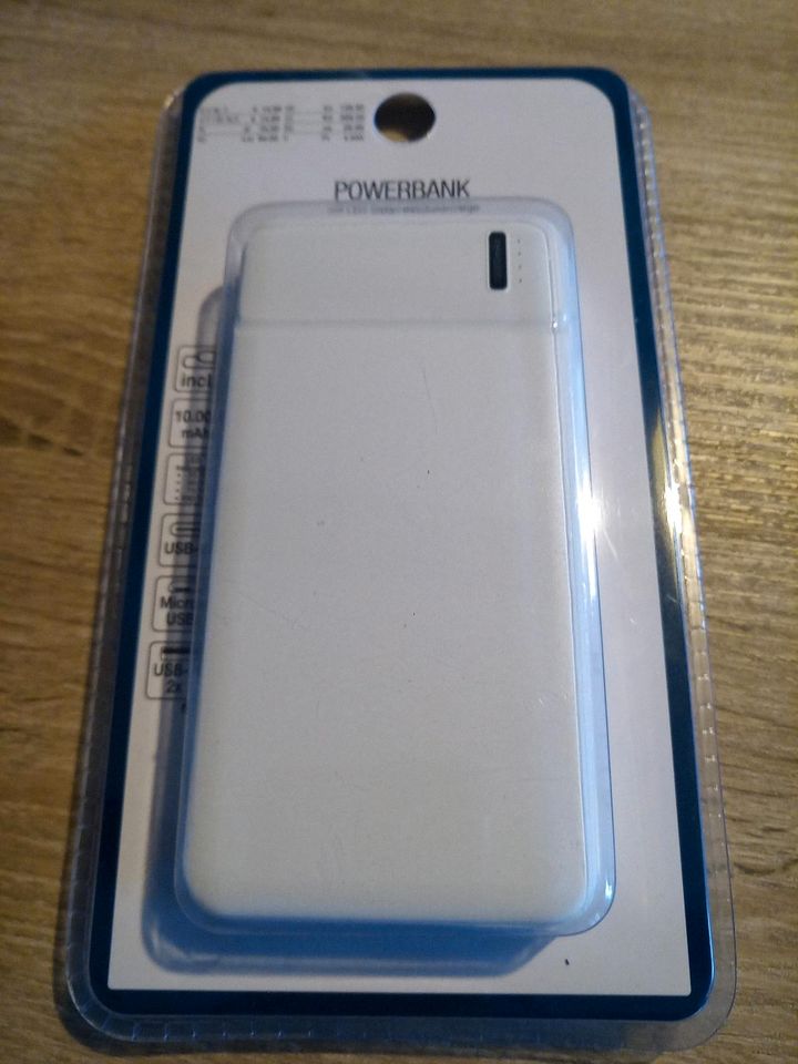 Powerbank Neu original verpackt in Blankenhain