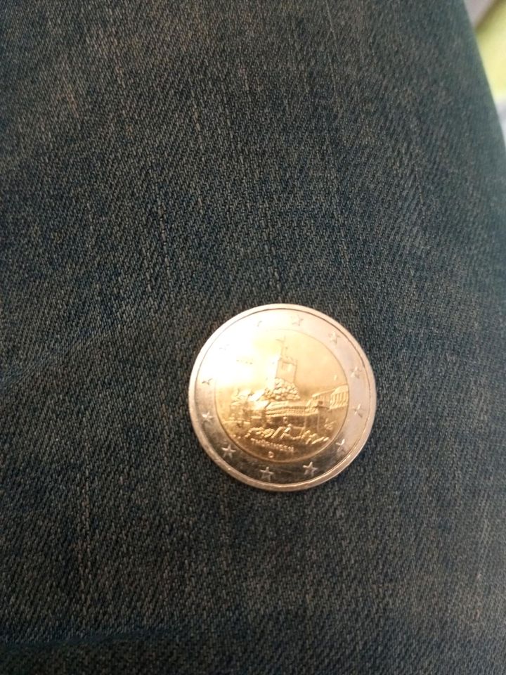 2€ Münze Thüringen in Kempten