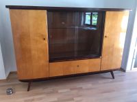 Wohnzimmerschrank und Vitrine ,Mid century, vintage design Sachsen-Anhalt - Magdeburg Vorschau