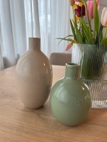 Vasen beige und mattgrün - sehr stylisch Baden-Württemberg - Auenwald Vorschau