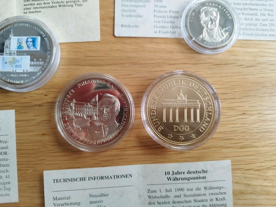 Münz Sammlung / Münzen Konvolut / Medaillen in Freiberg
