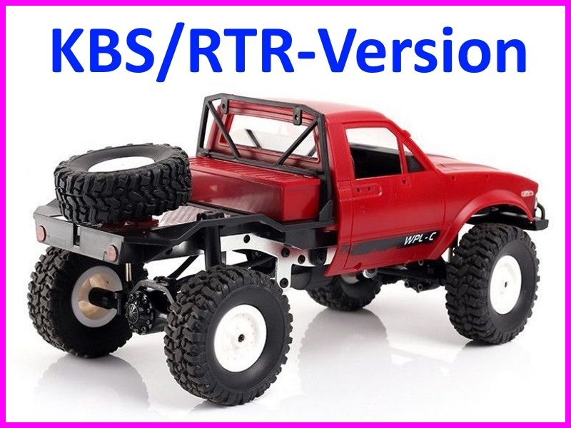 Toyota Hilux Jeep 1:16 Rot 4WD 4x4 2.4GHz RC Rally Truck OVP NEU in Cottbus