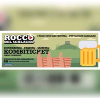 Rocco del Schlacko Kombiticket Saarland - Schmelz Vorschau
