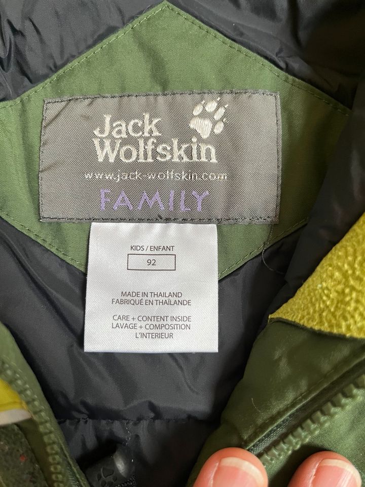 Jack Wolfskin Jacke Herbst Winter Kinder 92 in Lage