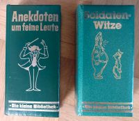 Die kleine Bibliothek Anekdoten um feine Leute und Soldatenwitze Bayern - Stephanskirchen Vorschau