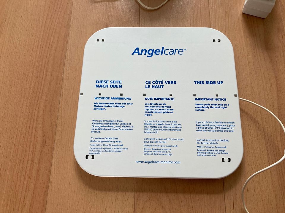 AngelCare Babyphone mit Atemüberwachungsplatten in Rastdorf