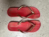 Ipanema Flip Flops Zehentrenner Badeschuhe Gr. 39 40 korallenrot Bayern - Ottenhofen Vorschau