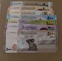 Banknoten / Geldscheine Satz Syrien 50-5000 Pfund unc Sachsen-Anhalt - Eisleben Vorschau