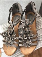 Reduziert!Deichmann Sandalen grau Größe 38 Nordrhein-Westfalen - Höxter Vorschau