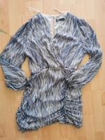 Zara XL Kleid Blau weiß Muster Langarm kurz Mini Bonn - Bonn-Zentrum Vorschau