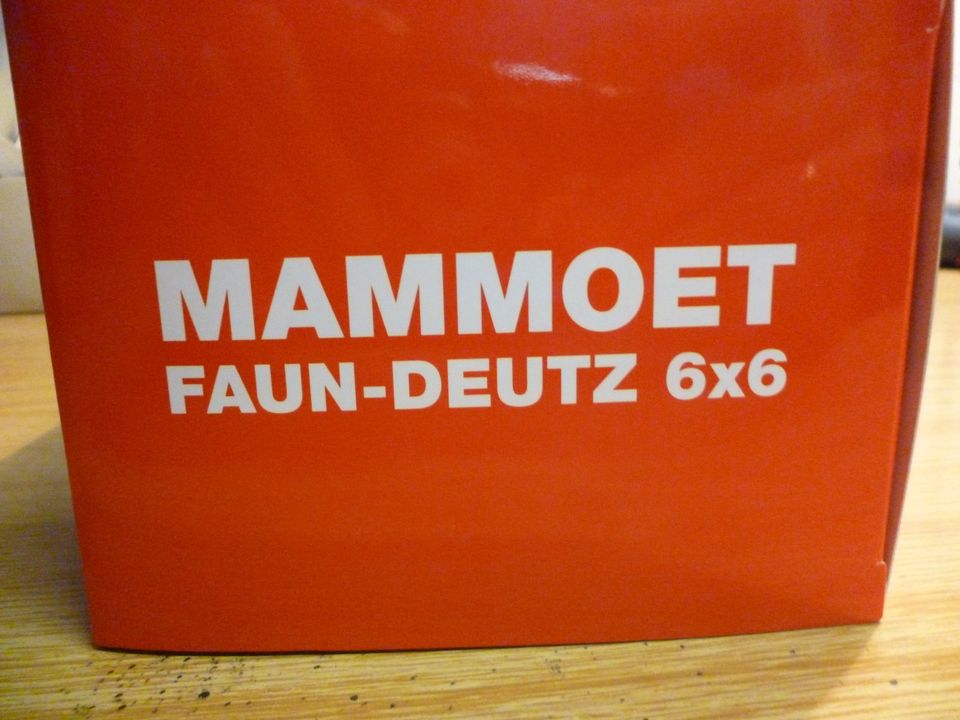 Mammoet Faun-Deutz 6x6  Modellbau 1:50 in Hannover