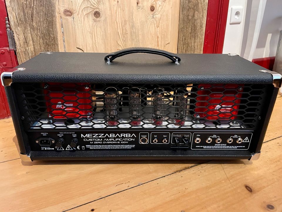 Mezzabarba MZero Overdrive EL34 + Dual Master Amp Head E-Gitarre in Melle