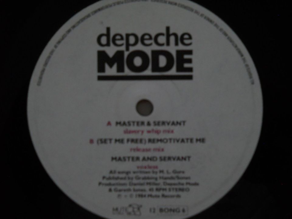 Depeche Mode ‎– Master And Servant Slavery Whip Mix - Maxi Vinyl in Buckenhof Mittelfranken