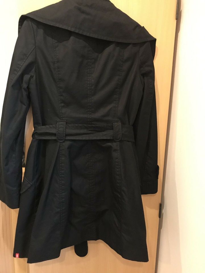 Übergangsjacke Damen Mantel Edc by Esprit Größe L schwarz in Düren