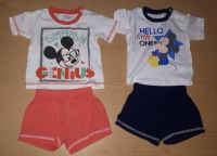 2 Sets T-shirt + kurze Hose, Gr. 62 f. Jungen, je Set 1,50€ Bayern - Saaldorf-Surheim Vorschau