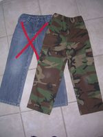 Jako-O  dickere Jeans  Gr. 140 Hose Camouflage Army-Style Baden-Württemberg - Ispringen Vorschau