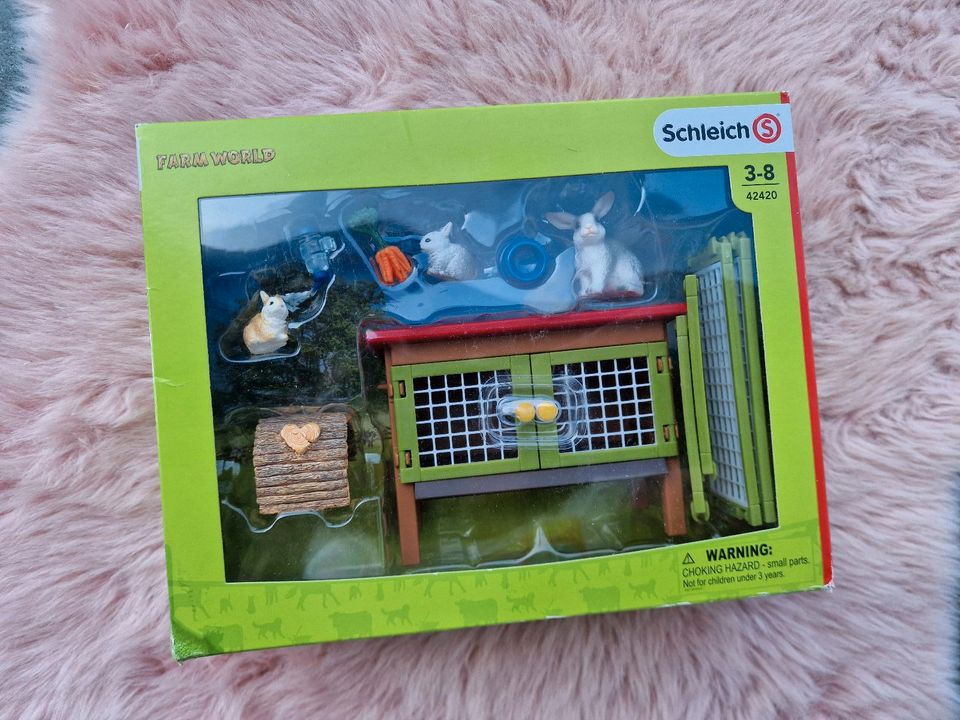 Schleich 42420 Farm World Kaninchenstall in Aschau am Inn