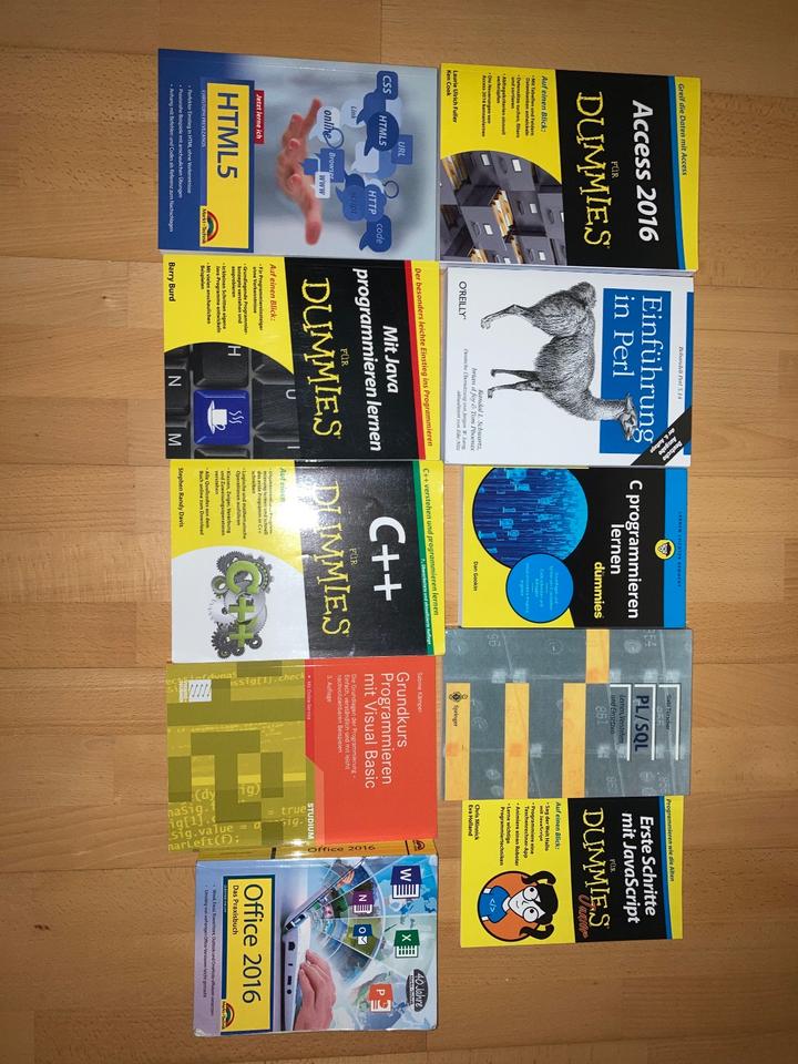 PL SQL; CC+ ,Visual Basic, JavaScript, C ,Perl, Java, HTML5,usw. in Nürnberg (Mittelfr)