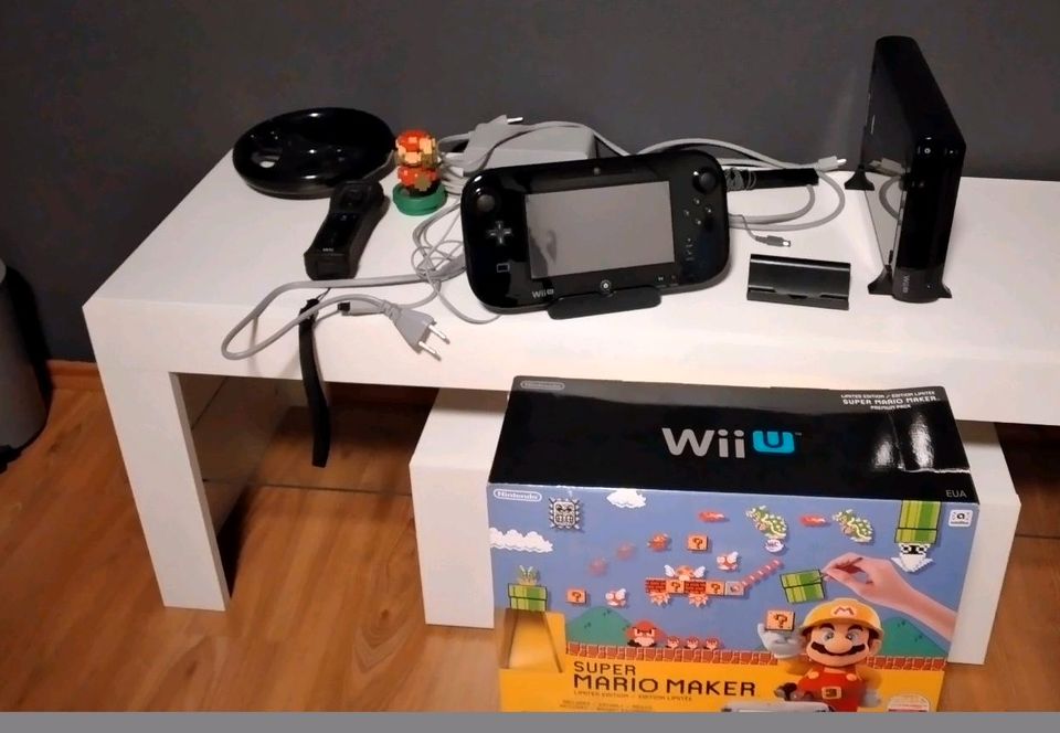 Wii U " Set Super Mario " vollständig + Lenkrad in Lichtenfels