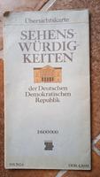 Alte "DDR" Karte m. Sehenswürdigkeiten Hessen - Schwalmstadt Vorschau