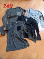 Jungskleidung Gr. 140, t-Shirts, Shorts, Langarmshirts, Jeans Baden-Württemberg - Achstetten Vorschau