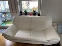 Weißes Ledersofa 3-Sitzer, 2-Sizer und Sessel Baden-Württemberg - Starzach Vorschau