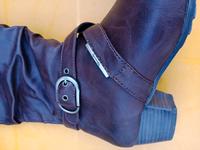 neuwertige Schaftstiefel von Tamaris mit einem 4 cm Blockabsatz Brandenburg - Rathenow Vorschau