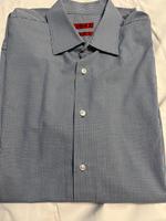 HUGO BOSS Herrenhemd 43/17=XL,regular fit,blau kariert,top Zust. Hamburg-Nord - Hamburg Groß Borstel Vorschau