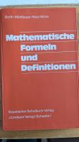 Mathematische Formeln und Definitionen Bayern - Großostheim Vorschau