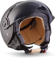 MOTO H44 Jethelm Rollerhelm Motorradhelm Retro Leder Größe S Baden-Württemberg - Sauldorf Vorschau