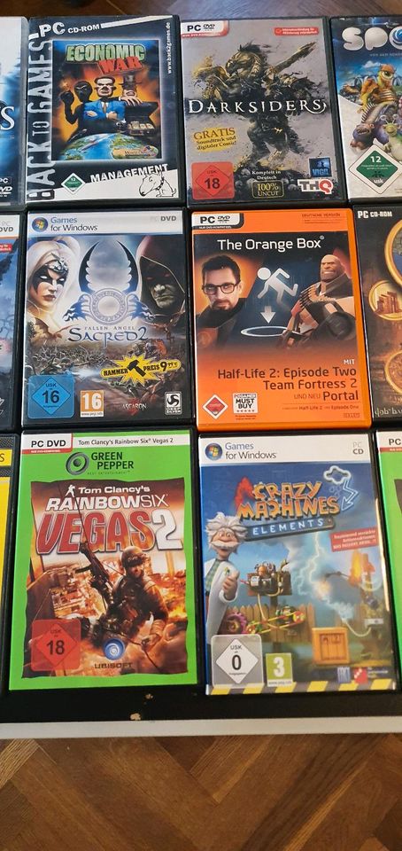 39 PC-Spiele, ideal für den Weiterverkauf online / Flohmarkt in Leipzig