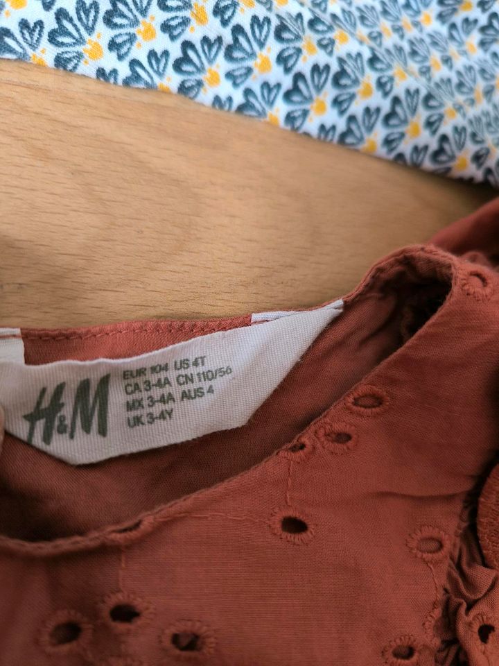 Langarmshirts H&M pusblu 104 in Eggersdorf