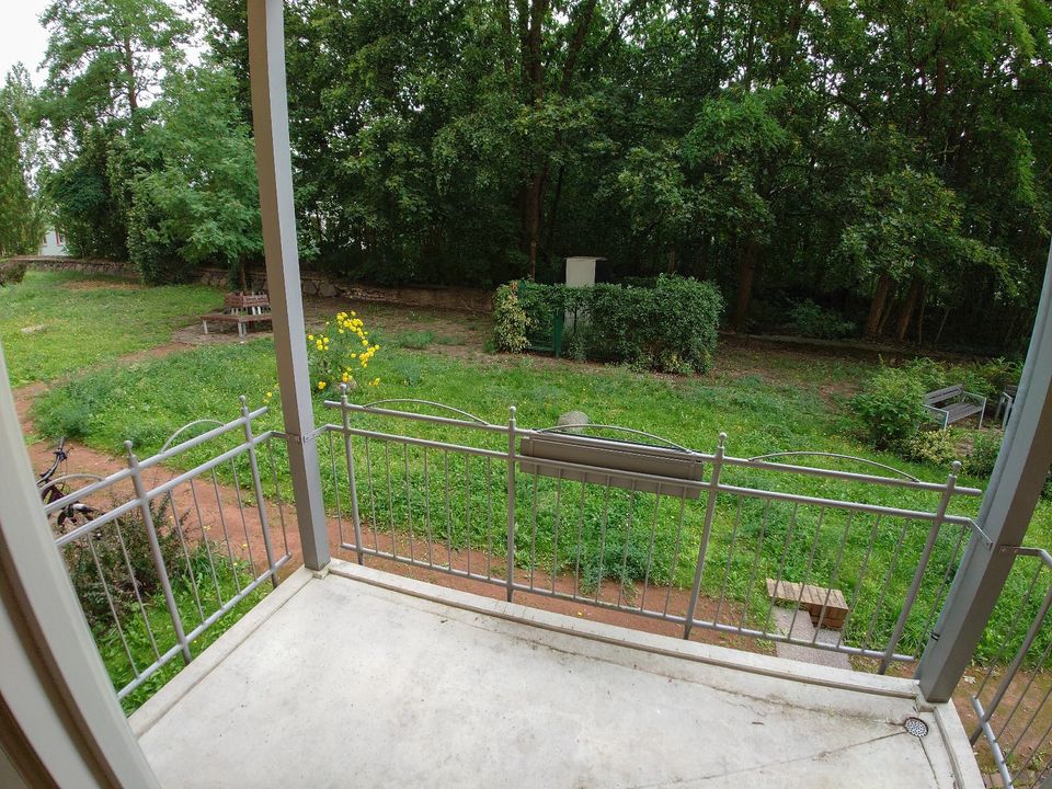 ANFRAGESTOP 2-Zimmer-Wohnung – Hochparterre im Altbau mit Balkon in Eberswalde