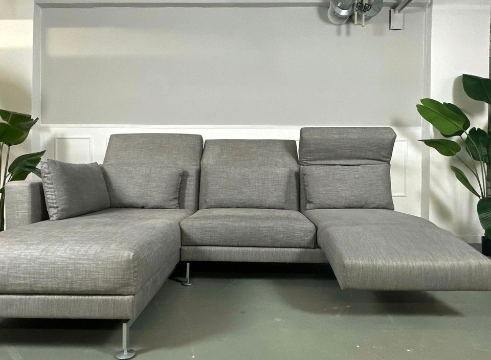 Brühl Moule Ecksofa Stoff Designer Sofa Couch Lieferung in Aachen