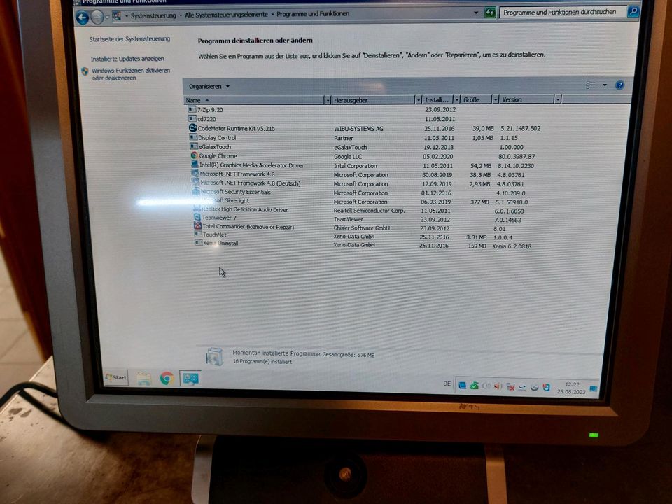 Kassensystem Partner, Bildschirm mit integrierten Rechner. in Isny im Allgäu
