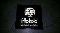 Fritz-kola Leuchtreklame Leuchtwerbung Fritz Kola Deko Cola Nordrhein-Westfalen - Kalletal Vorschau