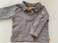 Steiff Langarm Poloshirt grau Gr.74 Hessen - Wiesbaden Vorschau