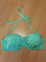 Bikini Oberteil Lascana Bandeau Gr. S 36 A/B Cup Mint glänzend Sachsen - Thum Vorschau