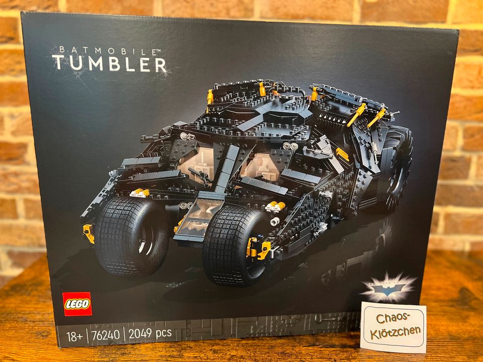 Lego Batman 76240 - Batmobile Tumbler - Neu & OVP inkl. Versand in Merzenich
