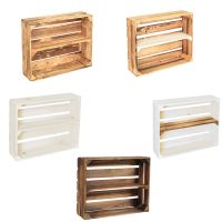 CHICCIE Holzregal Schmalhanz 1x lange Ablage 50x40x15cm - Kiste Nordrhein-Westfalen - Heiden Vorschau